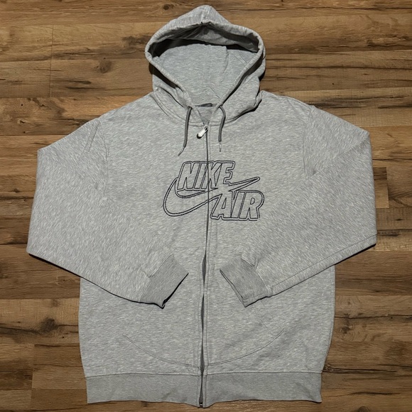 Y2K Nike Air Zip Up Sweatshirt Hoodie